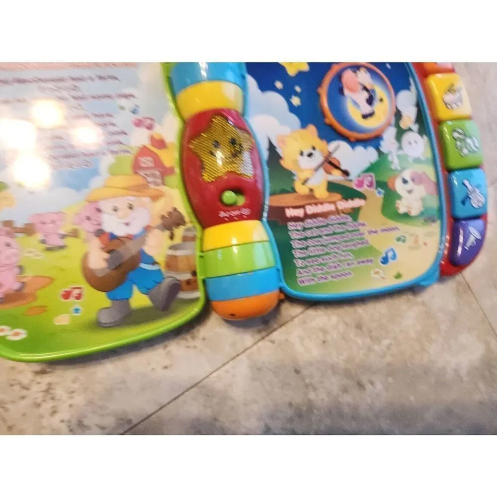 V-Tech Musical Rhymes electronic interactive book